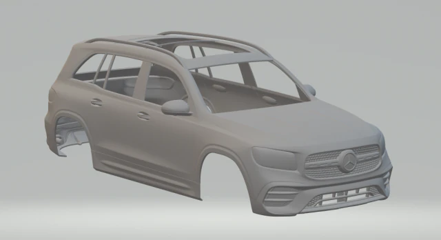 mercedes- benz glb amg 2020 3D Print Model .c4d .max .obj .3ds .fbx .stl .blend 
