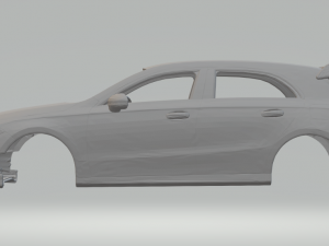 mercedes a45s 4matic brabus 3D-printmodel