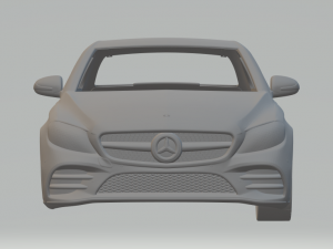 mercedes-benz c-class w205 sedan amg 18 3D 打印模型