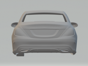 mercedes-benz c-class w205 sedan amg 18 3D 打印模型