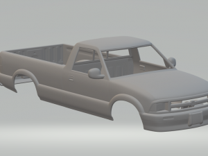 chevrolet s10 longbed 94 3D Print Model
