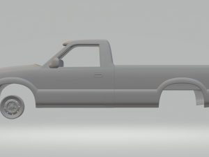 chevrolet s10 longbed 94 3D Print Model