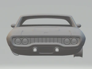 plymouth satellitemk3 1971 3D Print Model