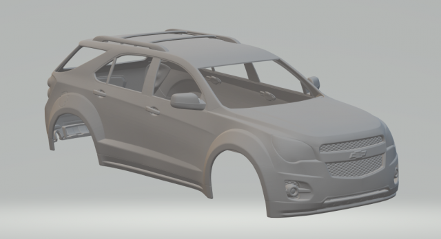 chevrolet equinox 2010 Modello di stampa 3D .c4d .max .obj .3ds .fbx .stl .blend 