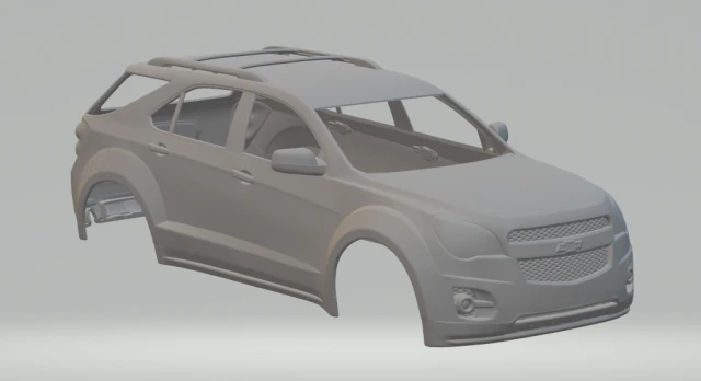 chevrolet equinox 2010 3D Print Model .c4d .max .obj .3ds .fbx .stl .blend