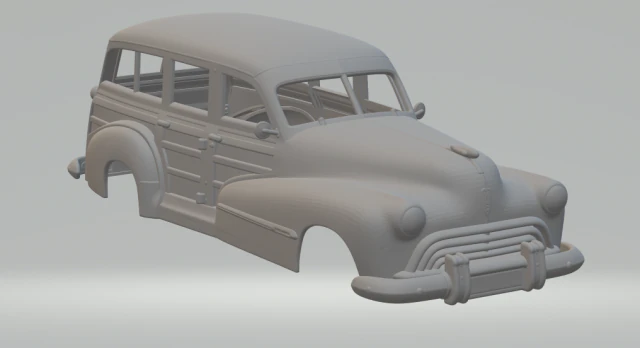 oldsmobile special station wagon 47 3D Print Model .c4d .max .obj .3ds .fbx .stl .blend 