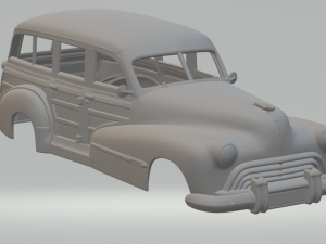 oldsmobile special station wagon 47 Modèles 3D en vedette