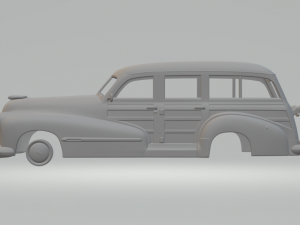 oldsmobile special station wagon 47 Modèles 3D en vedette