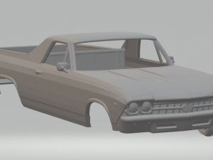 chevrolet el camino 69 3D Print Model