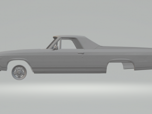 chevrolet el camino 69 3D Druckmodell