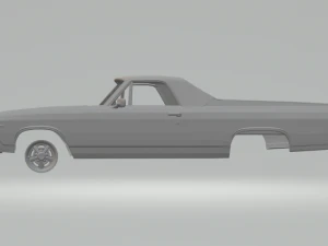 chevrolet el camino 69 3D Print Model
