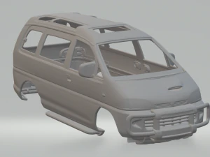 mitsubishi delica mk4 space gear 94 3D Print Model