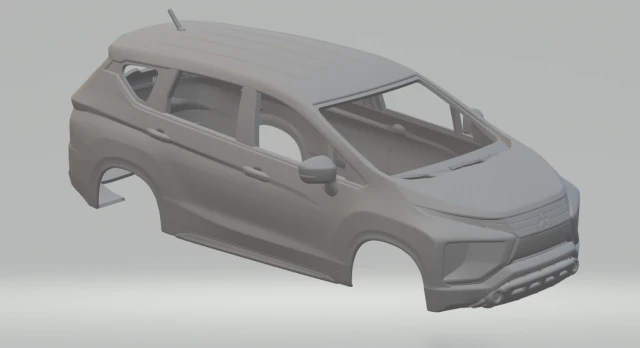 mitsubishi xpander 17 3D Print Model .c4d .max .obj .3ds .fbx .stl .blend