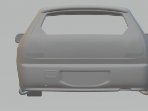 mitsubishi colt mk8 98 Model Cetak 3D