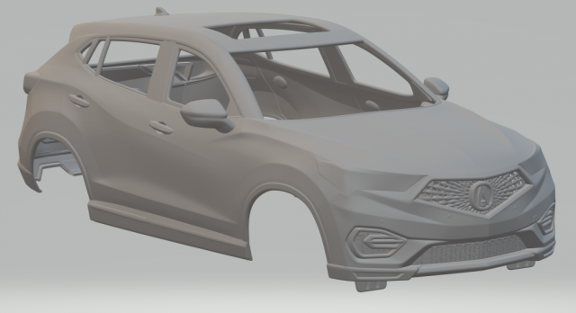 acura cdx 3D Print Model .c4d .max .obj .3ds .fbx .stl .blend 