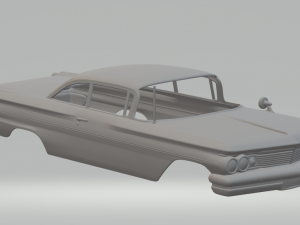 pontiac ventura coupe 60 3Dプリントモデル