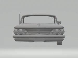 pontiac ventura coupe 60 3D Print Model