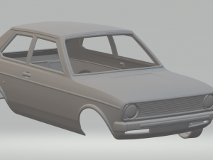audi 50 3D Baskı Modeli