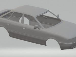 audi 80 b3 86 3D Print Model