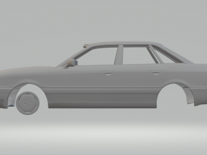 audi 80 b3 86 3D 프린트 모델