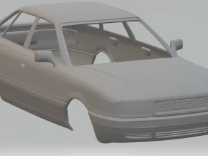 audi 80 b4 1991 Modello di stampa 3D