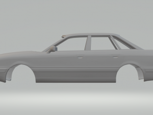 audi 80 b4 1991 Modello di stampa 3D