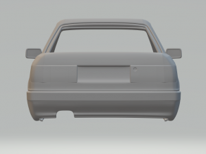 audi 80 b4 1991 Modello di stampa 3D