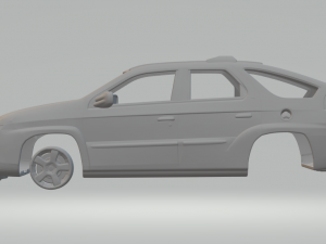 Pontiac aztek Model Cetak 3D