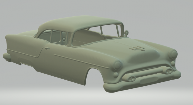 Oldsmobile 88 mk2 super holiday 54 Modèles 3D en vedette .c4d .max .obj .3ds .fbx .stl .blend