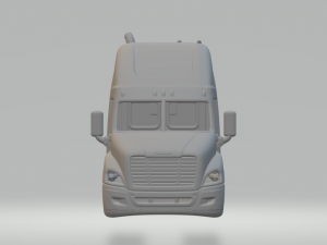 freightliner cascadia 3D 打印模型