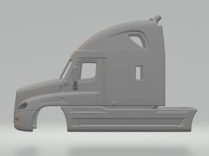 freightliner cascadia 3D 打印模型