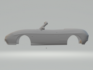 fiat barchetta 1995 3D-Druckmodell
