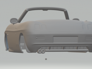 fiat barchetta 1995 3D-Druckmodell