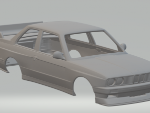 3 series e30 coupe m3 dtm 1986 3Dプリントモデル
