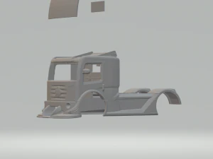vw constellation formula truck 3D Print Model