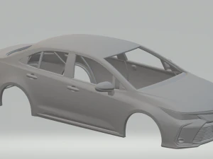 Hybrydowa Toyota Corolla Sedan 2019 Model do druku 3D