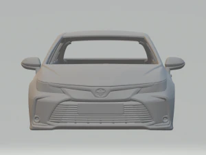 2019 toyota corolla sedan hybrid 3D Print Model