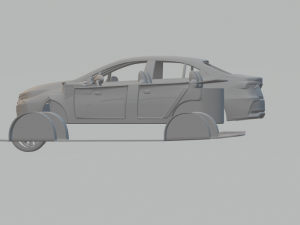 2019 toyota corolla sedan hybrid kit Model Cetak 3D