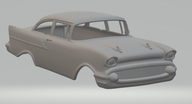 chevrolet 150 2door sedan 1957 Modelo de impresión 3D .c4d .max .obj .3ds .fbx .stl .blend 