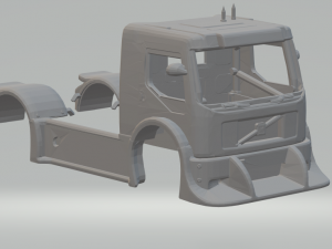 volvo fh formula truck body race 3D Print Model