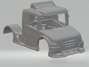 scania 114 formula truck body race Modelo de Impressão 3D
