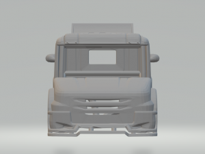 scania 114 formula truck body race 3D 打印模型