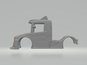 scania 114 formula truck body race 3D 打印模型