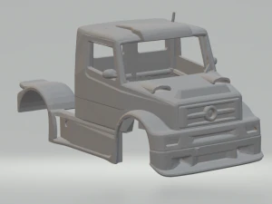 Mercedes 1418 truck body race 3D Принт Модель