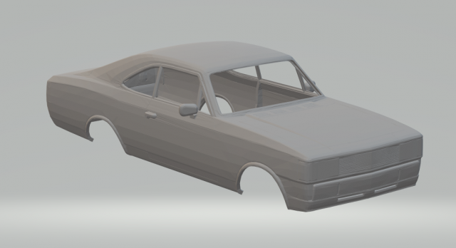 opala stock car 3Dプリントモデル .c4d .max .obj .3ds .fbx .stl .blend 