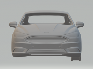 fusion sedan 3D Baskı Modeli