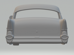 chevrolet 150 2doors sedan 57 Modèles 3D en vedette