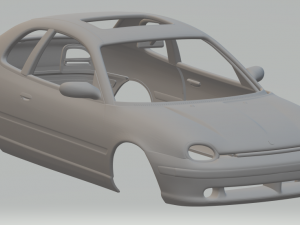 dodge neon sedan 2 doors Modelo de impresión 3D