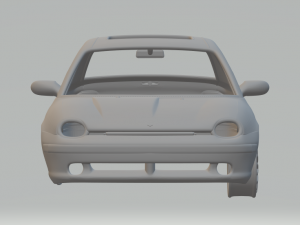 dodge neon sedan 2 doors 3D प्रिंट मॉडल