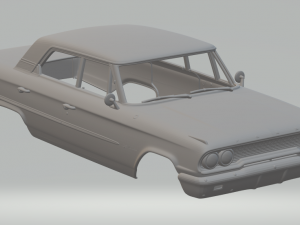 galaxie mk2 500 sedan 4doors 3D Print Model